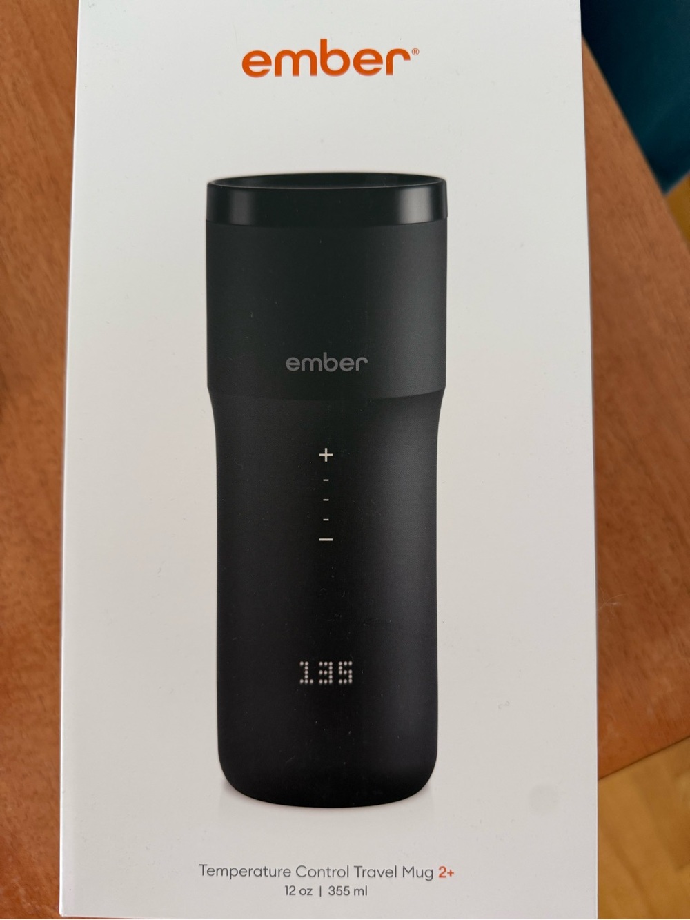 Ember Temperature Control Travel Mug 2+ 12oz - Black